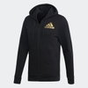 Áo Khoác Adidas Chính Hãng - Sport ID Full-Zip Hoodie - Black/Gold | JapanSport - EB7595