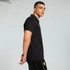 Áo Polo Puma Chính Hãng - Scuderia Ferrari Motorsport Jacquard Polo - Màu Đen | JapanSport 627097-01