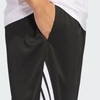 Quần Short Adidas Chính Hãng - Legends 3 Stripes Basketball Shorts - Màu Đen | JapanSport JI7576