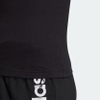 Áo Phông Adidas Nữ Chính Hãng - ESSENTIALS 3-STRIPES TEE - Đen | JapanSport DP2362