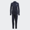 Bộ Thể Thao Adidas Nữ Chính Hãng - ESSENTIALS 3-STRIPES TRACK SUIT - Navy | JapanSport HM1914