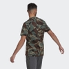 Áo adidas chính hãng - Essentials Camouflage Tee - Xanh | JapanSport GK9808