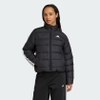 Áo Khoác Adidas Nữ Chính Hãng - Áo khoác lông vũ tổng hợp 3 sọc CLIMAWARM Essentials - Màu Đen | JapanSport JM8421