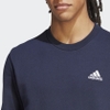 Áo Khoác Adidas Nam Chính Hãng - ESSENTIALS FRENCH TERRY EMBROIDERED SMALL - Navy | JapanSport IC9333