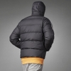 Áo Khoác Lông vũ Adidas Chính hãng - Essentials Midweight Down Hooded Jacket - Black | JapanSport GT9141