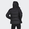 Áo Khoác Nữ Lông vũ Adidas Chính hãng - Essentials Midweight Down Hooded Jacket - Black | JapanSport GT9175