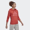 Áo Khoác Adidas Chính hãng - Essentials Relaxed Logo Hoodie - Đỏ | JapanSport GM5521