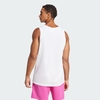 Áo ba lỗ Adidas Nam Chính Hãng - Essentials Small Logo Tank Top - Màu Trắng | JapanSport JE8984