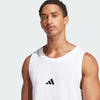 Áo ba lỗ Adidas Nam Chính Hãng - Essentials Small Logo Tank Top - Màu Trắng | JapanSport JE8984