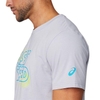 Áo Phông Asics Chính Hãng - Graphic Short Sleeve Top 3 - Màu Xám | JapanSport 2031C447-023