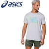 Áo Phông Asics Chính Hãng - Graphic Short Sleeve Top 3 - Màu Xám | JapanSport 2031C447-023
