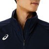 Áo Khoác Asics Chính Hãng - LIMO Fleece-Lined Stretch Knit Jacket - Màu Navy | JapanSport 2031D576-400