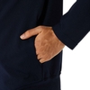 Áo Khoác Asics Chính Hãng - LIMO Fleece-Lined Stretch Knit Jacket - Màu Navy | JapanSport 2031D576-400