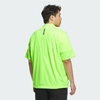 Áo Khoác Adidas Nam Chính Hãng -   Code Chaos short-sleeved windbreaker with half-zip closure - Màu Xanh  | JapanSport JJ0234