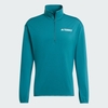 Áo Khoác Adidas Chính Hãng - Terrex Multi CLIMAWARM Half-Zip - Màu Xanh | JapanSport JM0142