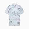 Áo Polo Puma Chính Hãng - CLOUDSPUN Bloom Camo Golf Polo - Màu Xanh | JapanSport 627486-03