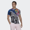 Áo Phông Adidas Chính Hãng - TENNIS U.S. SERIES PRINTED FREELIFT TEE - Đen | JapanSport HC8530