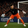 Quần short Mizuno Chính hãng - Goalkeeper Pants - Màu Cam | JapanSport P2MB1070-54