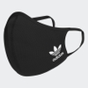 Khẩu trang Adidas Chính hãng - Face Covers 3-Pack XS/S - Màu đen | JapanSport HB7856