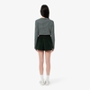 Quần Short Lacoste Nữ Chính Hãng - Women's Relaxed Fit Corduroy Shorts - Màu Green | JapanSport FF5683-51-YZP