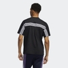 Áo Adidas Chính hãng - 3-striped short-sleeved - Nam - Đen | JapanSport FM1535