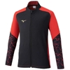 Áo Khoác Mizuno Chính Hãng - Mizuno Football Training Shirts - Màu Đen/Đỏ | JapanSport P2MCC035-96