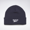 Mũ Reebok Chính Hãng - Foundation Logo Beanie - Navy | JapanSport GH0427