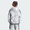 Áo Khoác Adidas Chính Hãng - Future Icons Allover Print Full-Zip Hoodie - Màu Xám | JapanSport IB6124