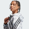 Áo Khoác Adidas Chính Hãng - Future Icons Allover Print Full-Zip Hoodie - Màu Xám | JapanSport IB6124