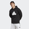 Áo Khoác Adidas Nam Chính Hãng - FUTURE ICONS BADGE OF SPORT HOODIE - Đen | JapanSport IC3745