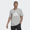 Áo Phông Adidas Nam Chính Hãng - Future Icons Logo Graphic Tee - Grey | JapanSport HA7682
