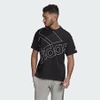 Áo Phông Adidas Nam Chính Hãng - GIANT LOGO TEE - Đen | JapanSport GK9422