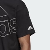 Áo Phông Adidas Nam Chính Hãng - GIANT LOGO TEE - Đen | JapanSport GK9422