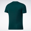 Áo phông reebok chính hãng - Night Run Shirt BASIC SS TEE - xanh | Japansport GJ6257