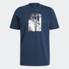 Áo phông adidas chính hãng - BOXED FOIL GRAPHIC TEE - Navy | Japansport - GL3032