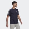 Áo Phông Adidas Chính Hãng - Essentials 3-Stripes Tee - Màu Xanh | JapanSport GL3734