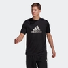 Áo Phông Adidas Chính hãng - Designed 2 Move Activated Tech AEROREADY Tee Nam - Đen | JapanSport GM2162