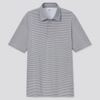 Áo thun Uniqlo Chính hãng - Polo AIRism - 341-437239 07 Gray | JapanSport