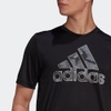 Áo Phông Adidas Nam Chính Hãng - DESIGNED 2 MOVE CAMOUFLAGE GRAPHIC AEROREADY TEE - Đen | JapanSport GP2659