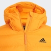 Áo Khoác Adidas Nam Chính Hãng -  ITAVIC 3-STRIPES MIDWEIGHT HOODED JACKET - Vàng Cam | JapanSport  GQ2348