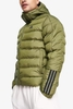 Áo Khoác Adidas Nam Chính Hãng - ITAVIC 3-STRIPES MIDWEIGHT HOODED JACKET - Xanh rêu | JapanSport GT1677