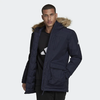Áo Khoác Adidas Nam Chính Hãng - UTILITAS HOODED PARKA - Navy | JapanSport GT1701