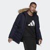 Áo Khoác Adidas Nam Chính Hãng - UTILITAS HOODED PARKA - Navy | JapanSport GT1701