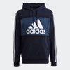 Áo Adidas Chính hãng - Essentials Logo Colorblock Hoodie - Xanh | JapanSport GV0252