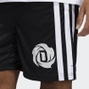 Quần Short Adidas Chính Hãng - ROSE LIGHTWEIGHT - Đen | JapanSport GV4650