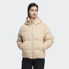 Áo Khoác Adidas Chính hãng - Faux suede Puffer down - Nude - Nữ | JapanSport H20808