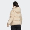 Áo Khoác Adidas Chính hãng - Faux suede Puffer down - Nude - Nữ | JapanSport H20808