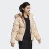 Áo Khoác Adidas Chính hãng - Faux suede Puffer down - Nude - Nữ | JapanSport H20808