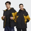 Áo Khoác Adidas Nam Chính Hãng - LOGO DOWN JACKET - Đen/Vàng | JapanSport - H23087