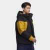 Áo Khoác Adidas Nam Chính Hãng - LOGO DOWN JACKET - Đen/Vàng | JapanSport - H23087